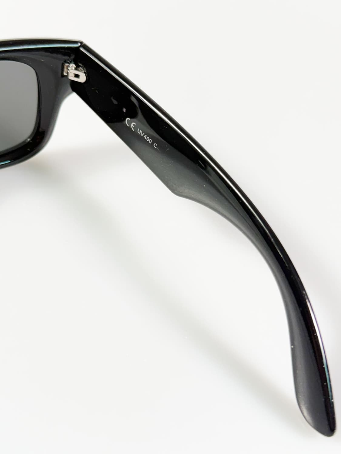 블랙 볼드 스퀘어 프레임 빈티지 선글라스 상품이미지6