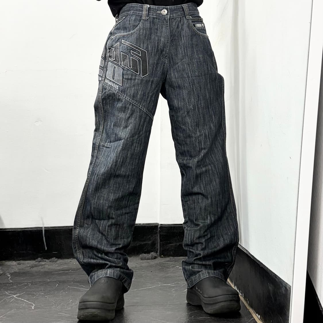후부 올드스쿨 데님 팬츠 상품이미지1