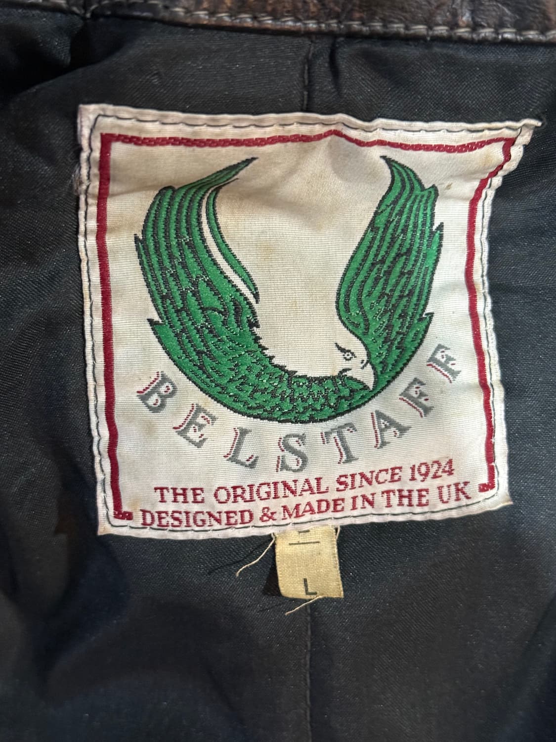 80s Belstaff 벨스타프 웨스턴 프린지 레더 자켓 상품이미지3