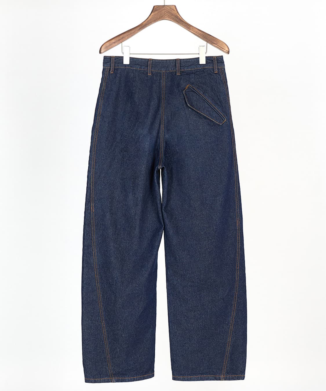 아이엘 커브드팬츠 인디고 상품이미지2