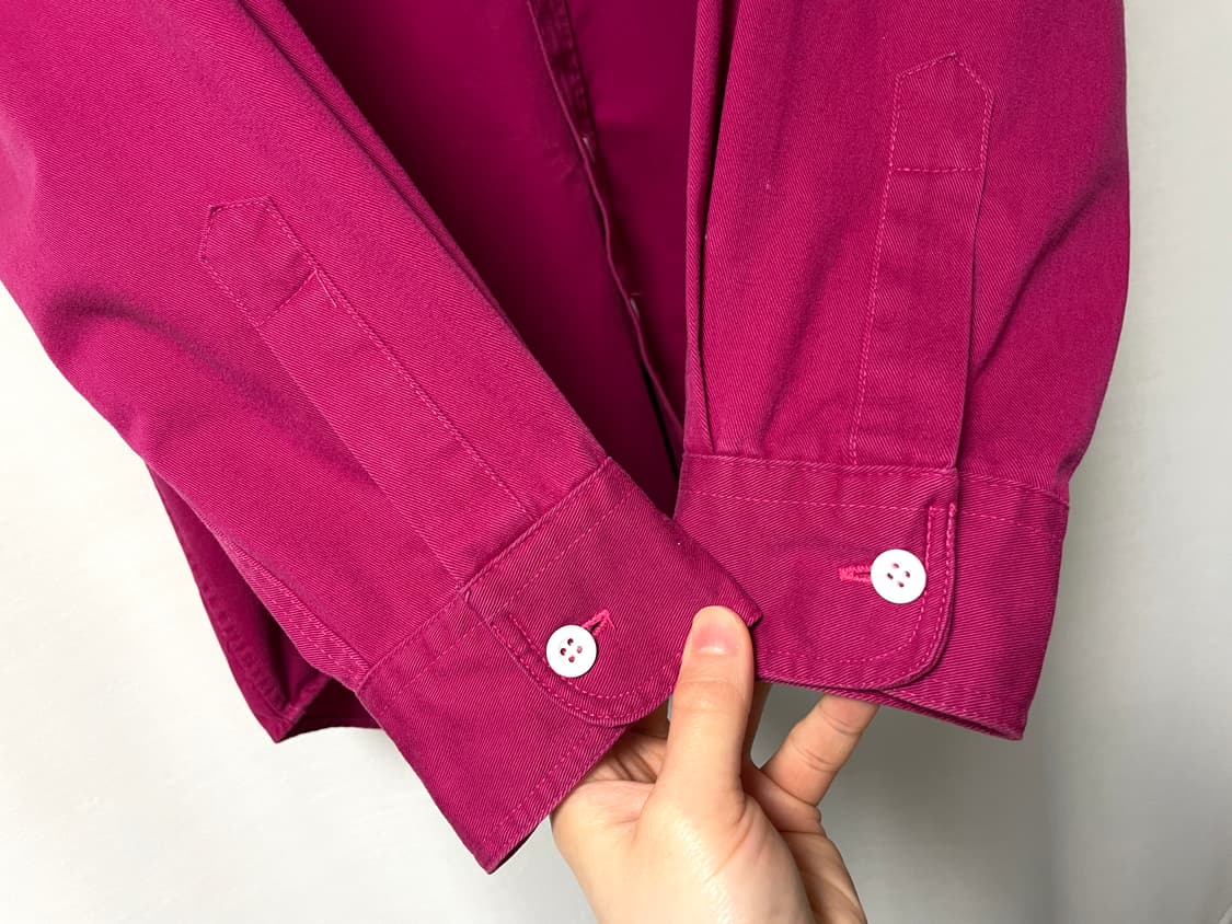 리바이스 부드러운 코튼 워크셔츠 L _ 마젠타 상품이미지4