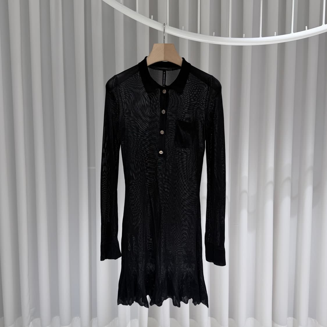 (A+/S) / 크롬하츠 크로스 무늬 실크 원피스 상품이미지1