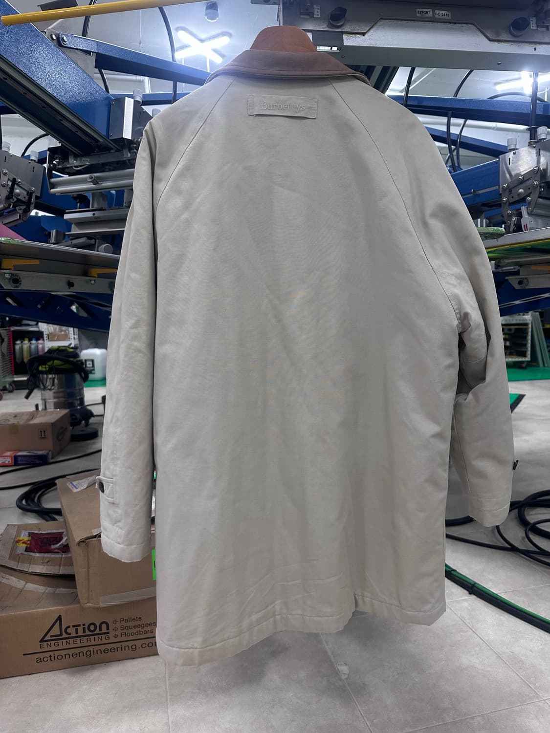 90s 버버리 burberrys 노바체크 필드 자켓 L 상품이미지3