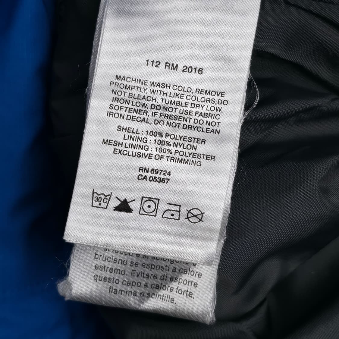 [L] 컬럼비아 블루 바람막이 상품이미지7