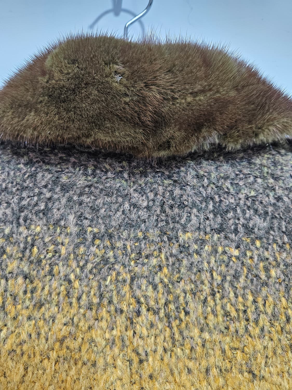 이동수 오리지널 밍크퍼 카라 울 롱코트 상품이미지8