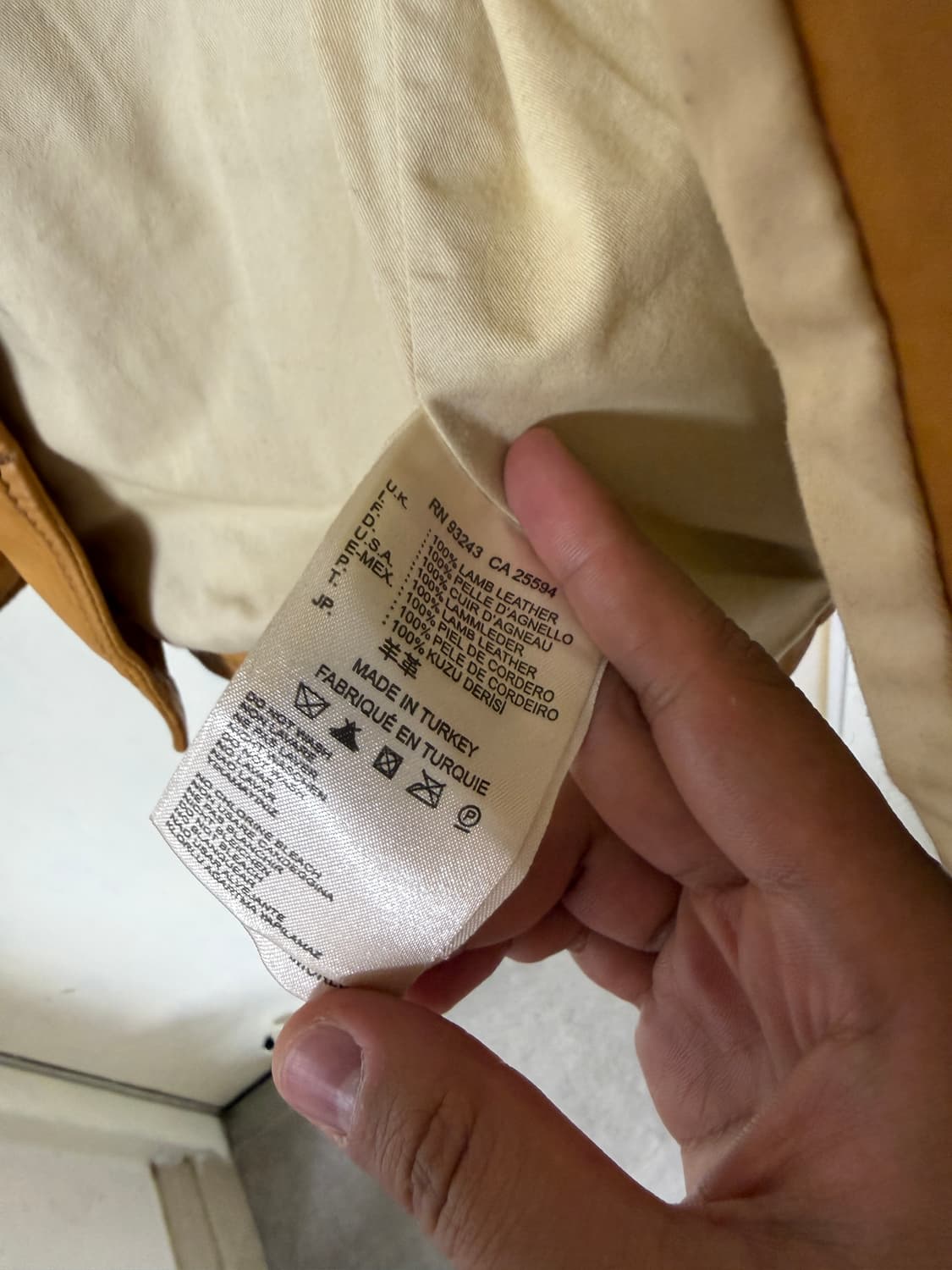 Diesel lambskin double breasted jacket 상품이미지7