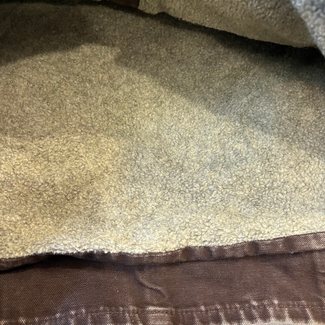 칼하트 브라운 쉐르파 베스트 자켓 상품이미지7