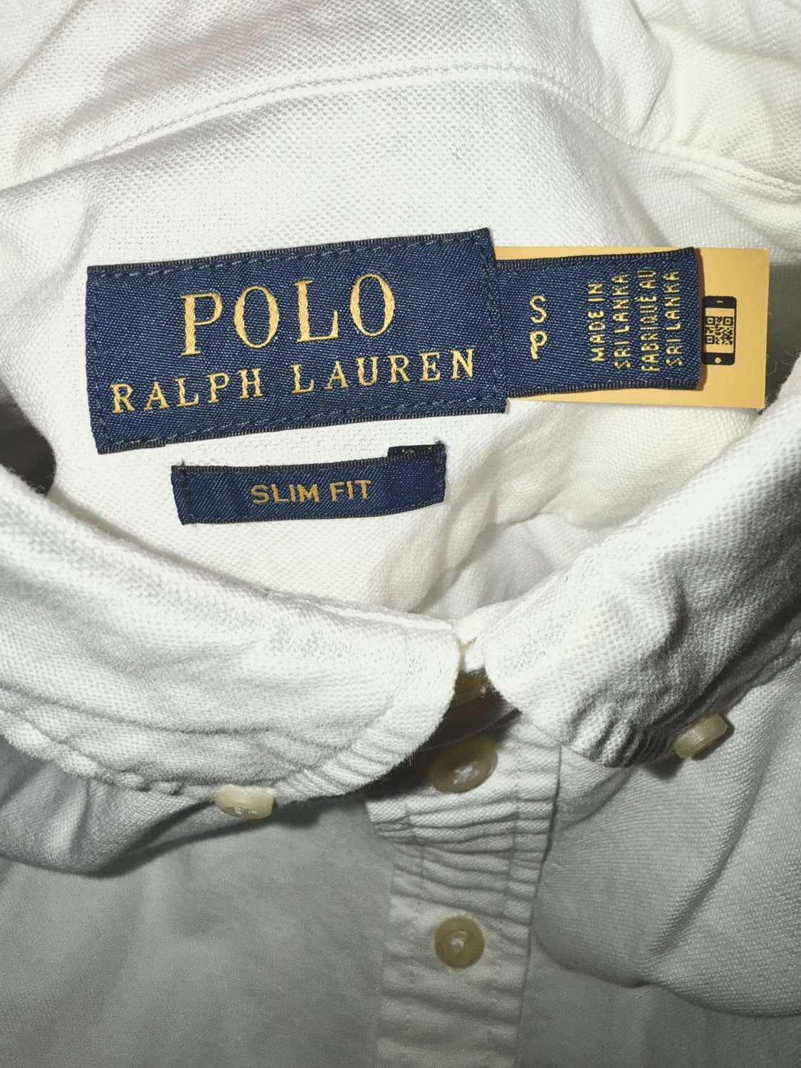 폴로 랄프로렌 화이트 셔츠 S  상품이미지7