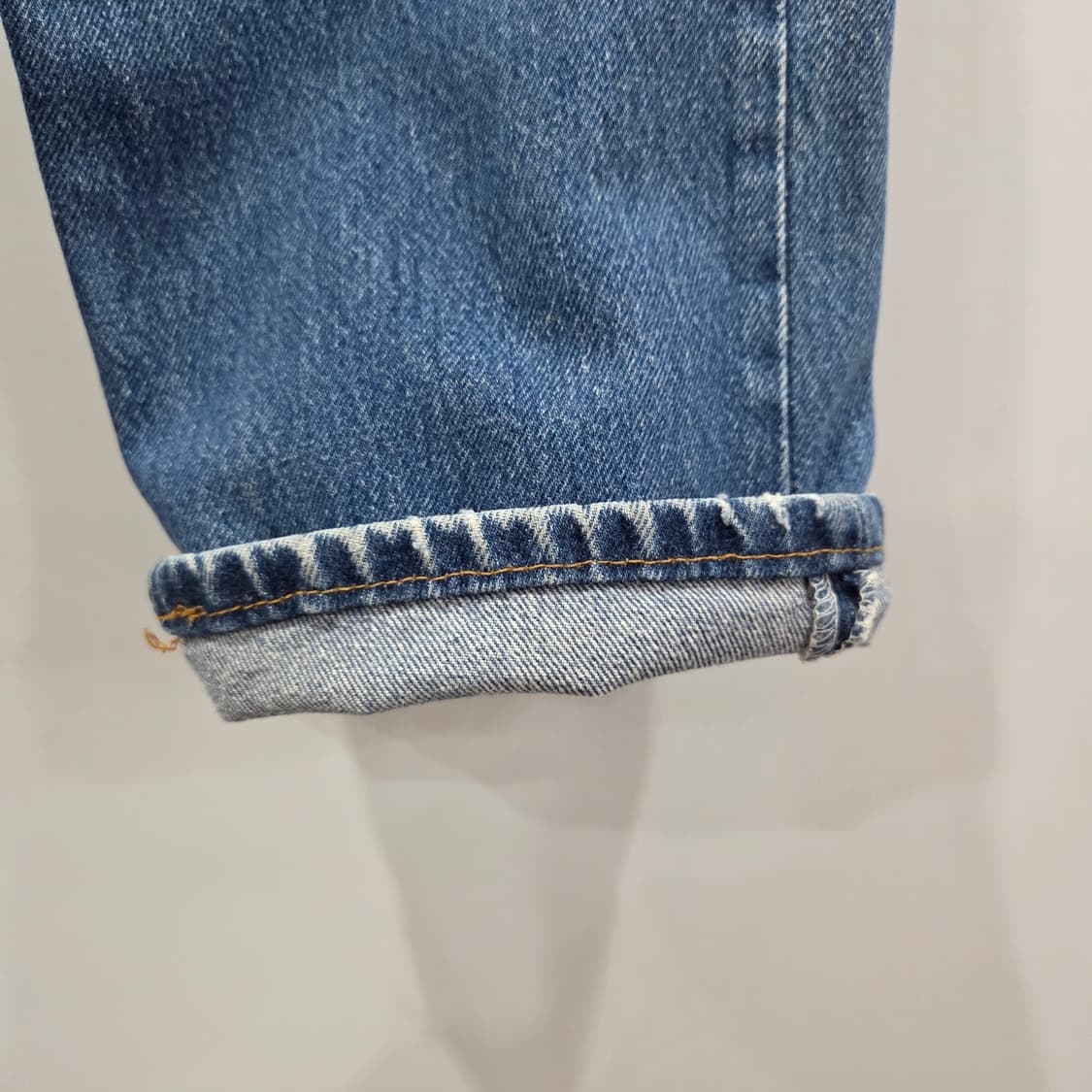 90s USA 리바이스 501xx 중청 데님팬츠 33/32 상품이미지2