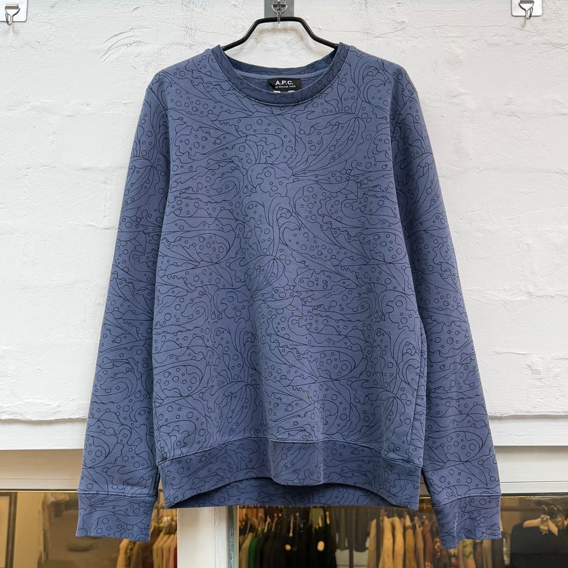 A.P.C. 아페쎄 멀티 패턴 스웻 셔츠 맨투맨 XS 상품이미지1