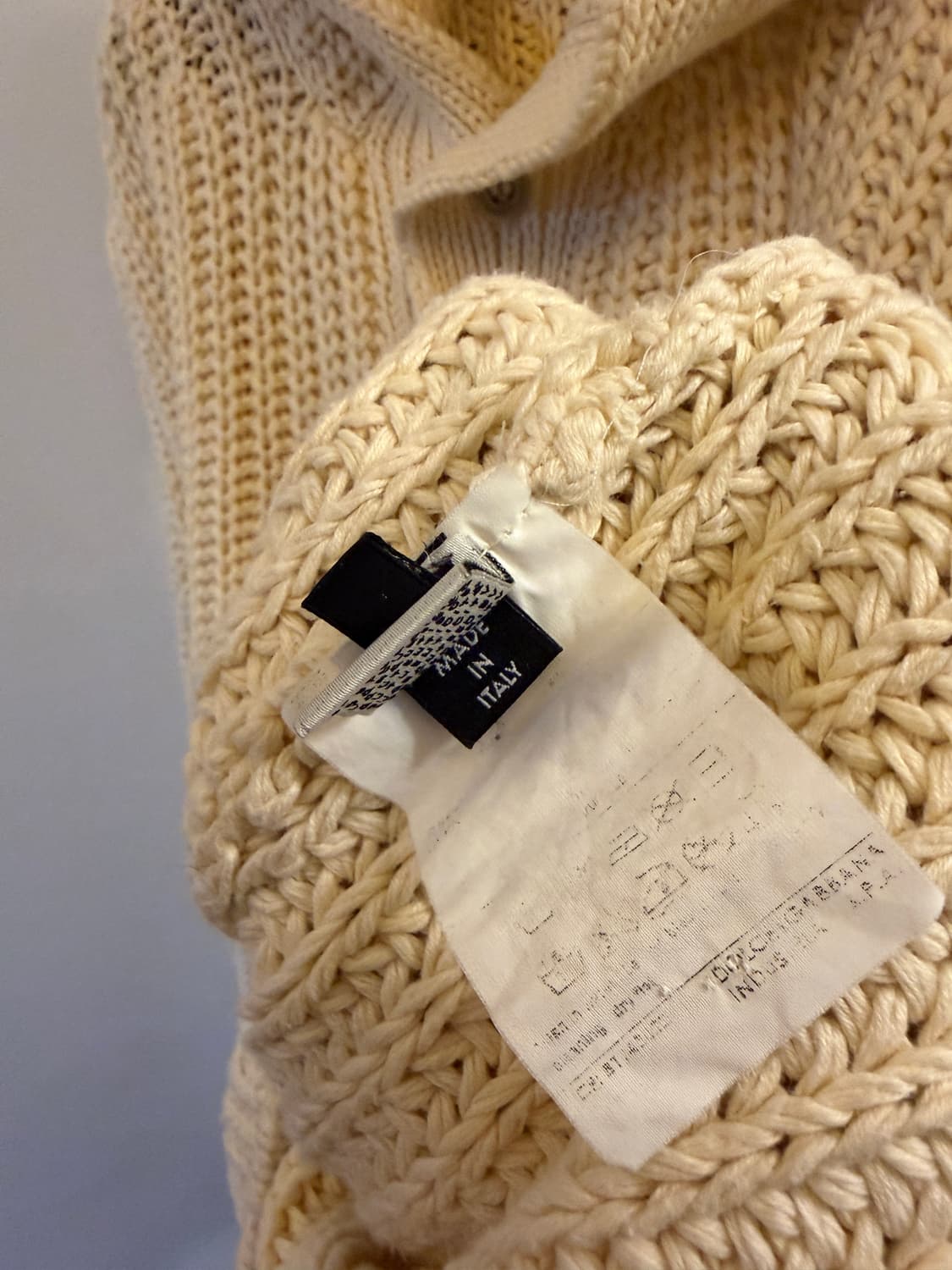 돌체앤가바나 하프 니트 후디(국내유일) 상품이미지6