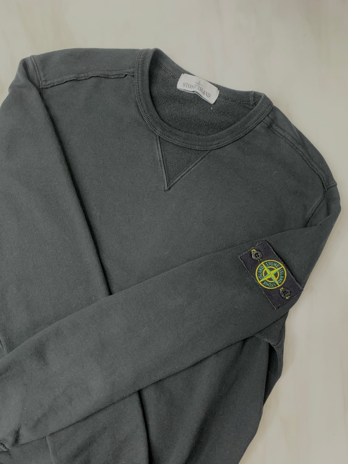 스톤아일랜드 블랙 맨투맨 L사이즈 상품이미지1