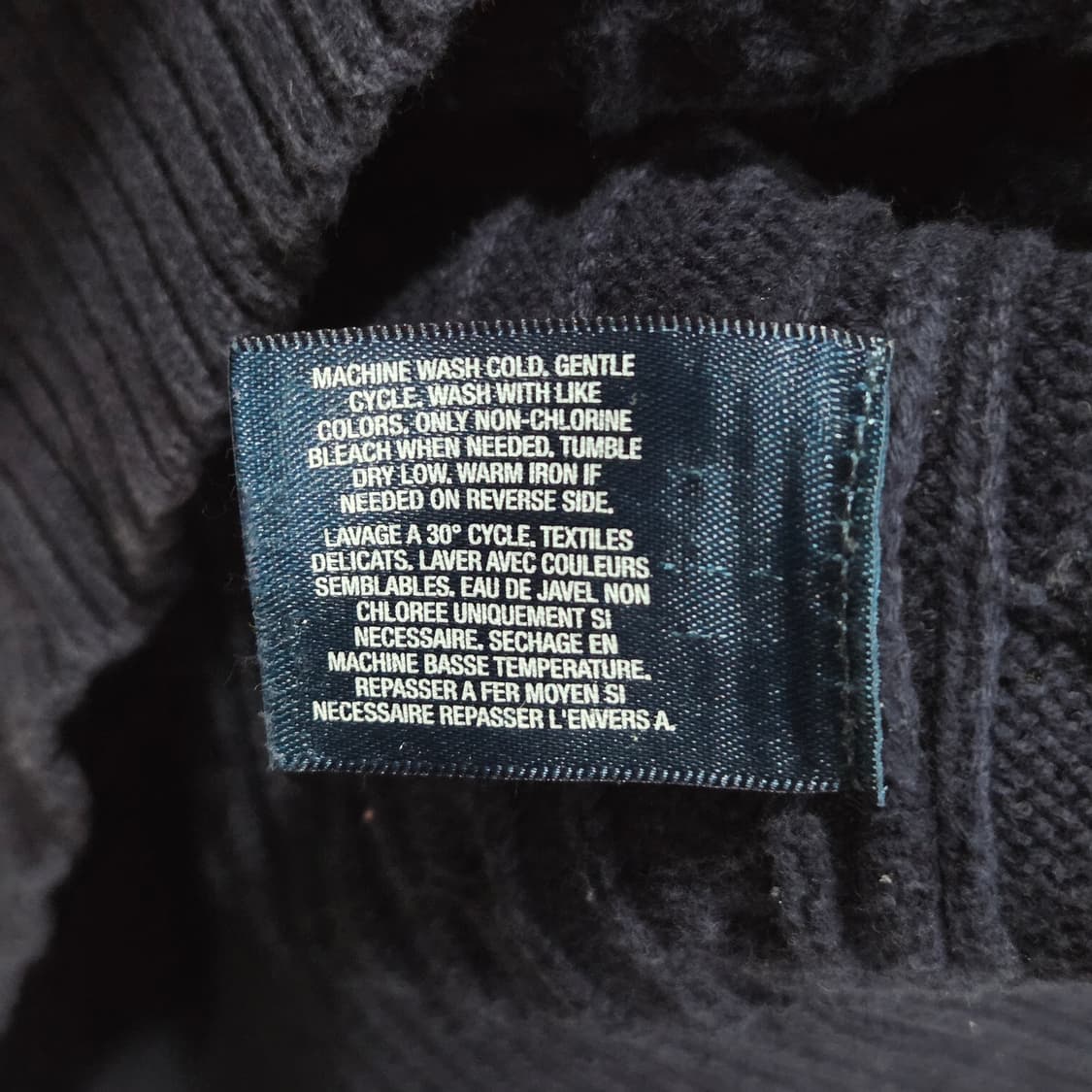 폴로랄프로렌 보이즈 케이블 니트 베스트 XL/18/20 상품이미지4