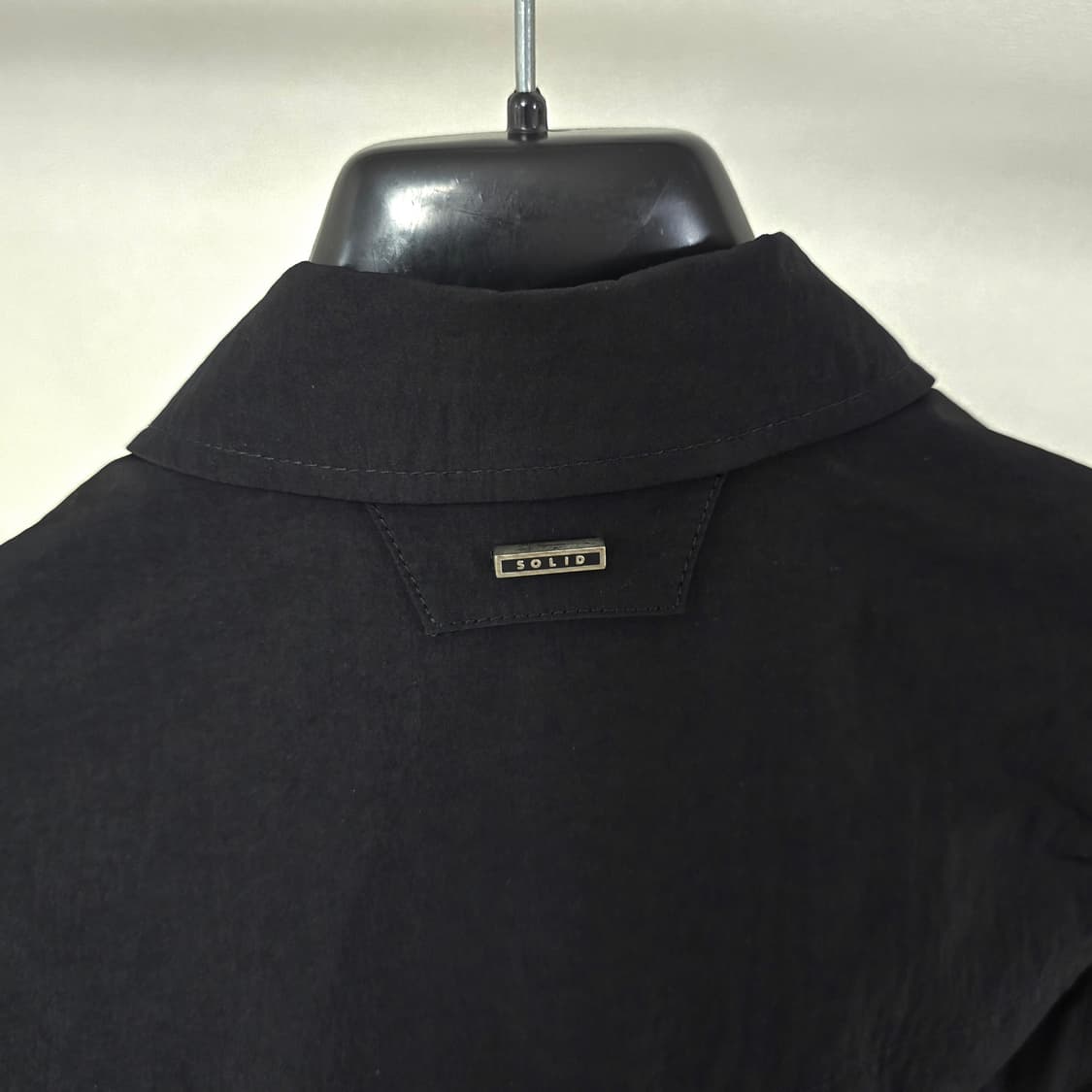 솔리드옴므 로고 셔츠 자켓 46사이즈 95 판매 상품이미지2
