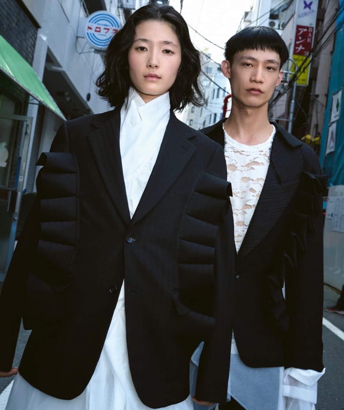 25ss 꼼데가르송 옴므플러스 카모플라쥬 레이스 m 상품이미지1