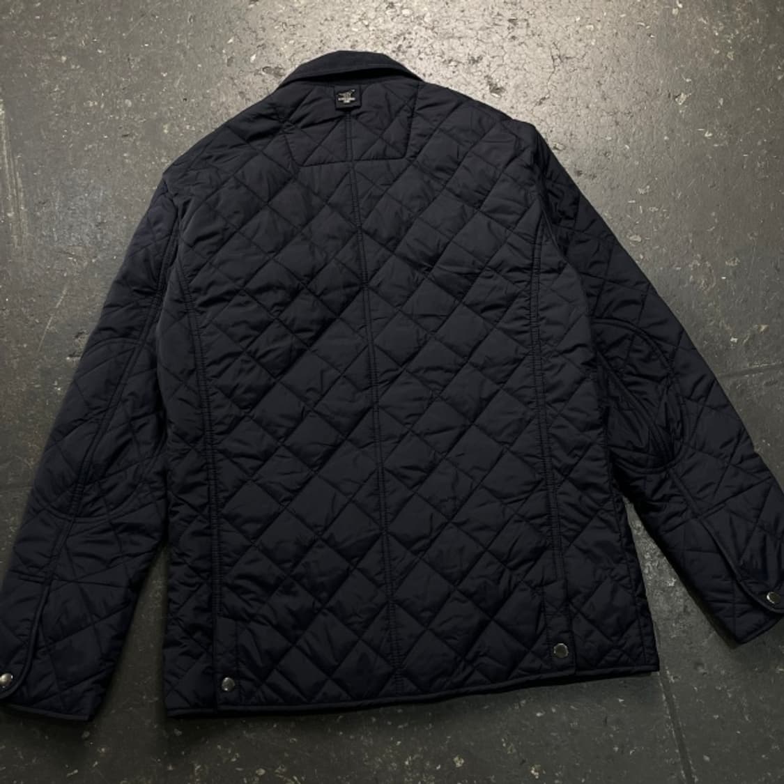 100 헨리코튼 퀼팅 자켓  상품이미지5