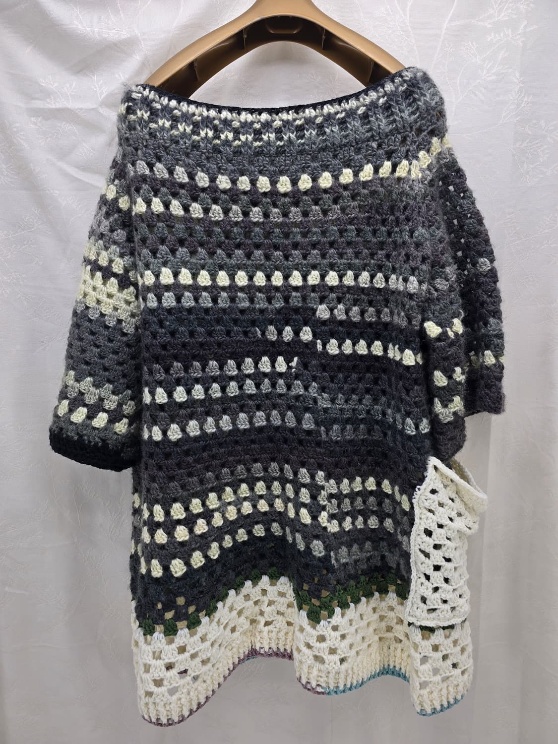 핸드메이드 크로셰 뜨개 반팔 상의 상품이미지7