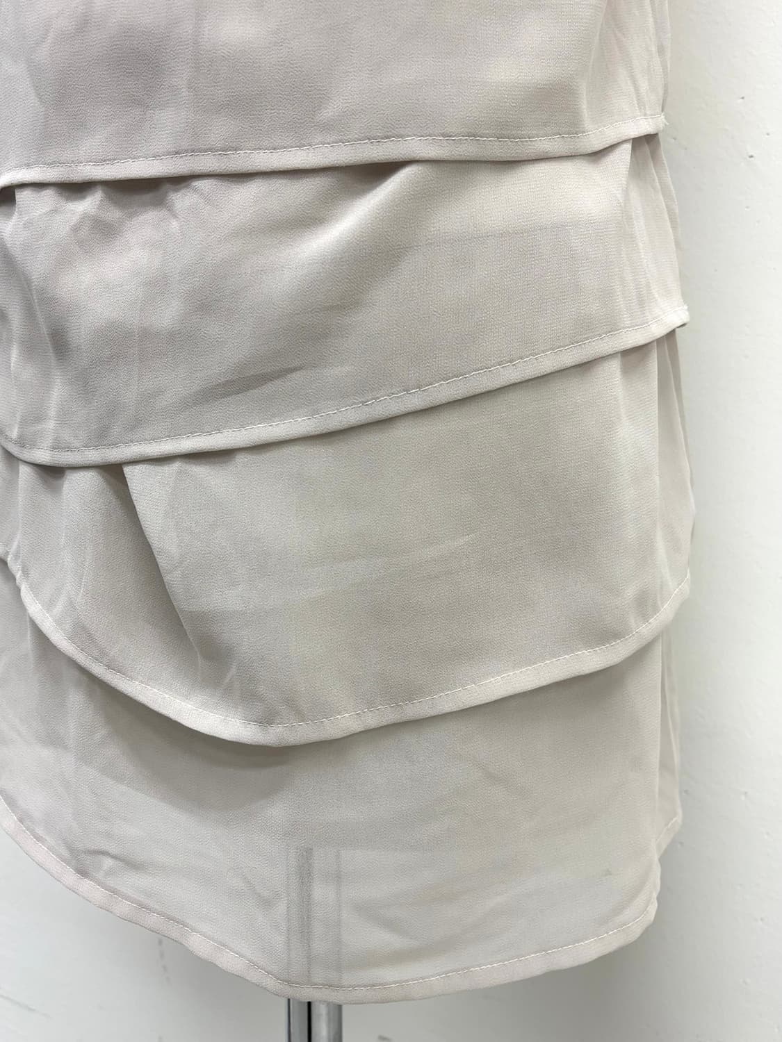 빈티지 그레이 캉캉 스커트 슬리브리스 상품이미지7