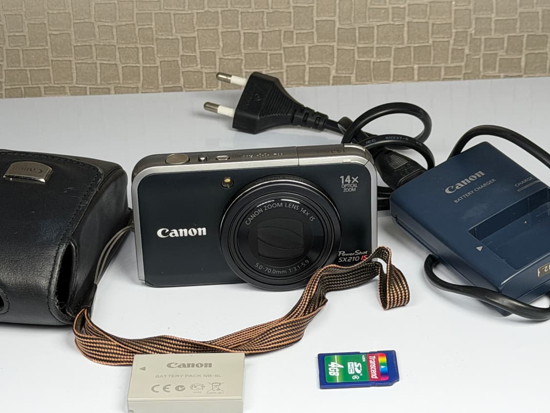 캐논 SX 210 IS 빈티지 레트로 감성 카메라 상품이미지1