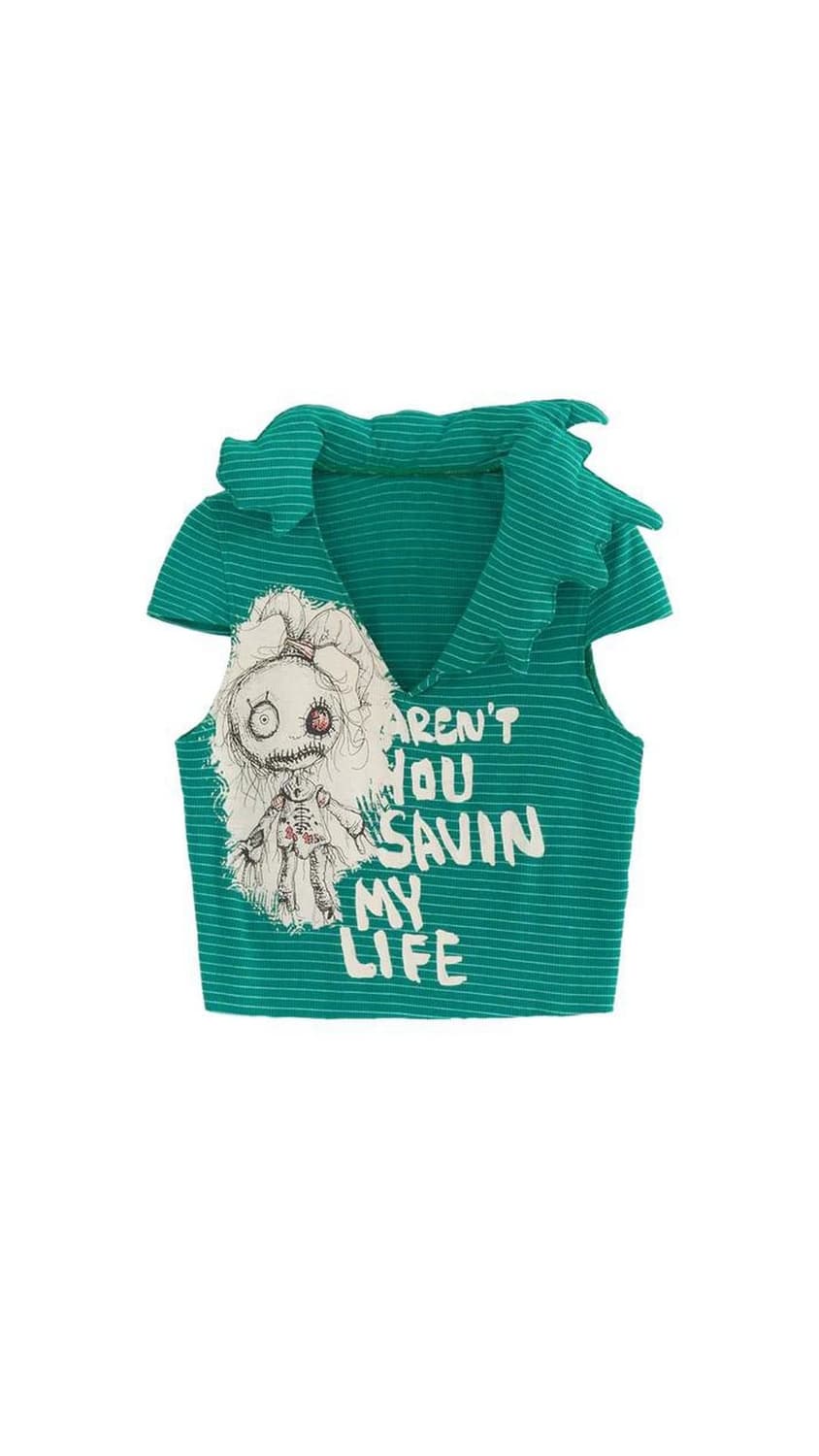 [WRONG SOLUTION] padded collar t-shirt 상품이미지4