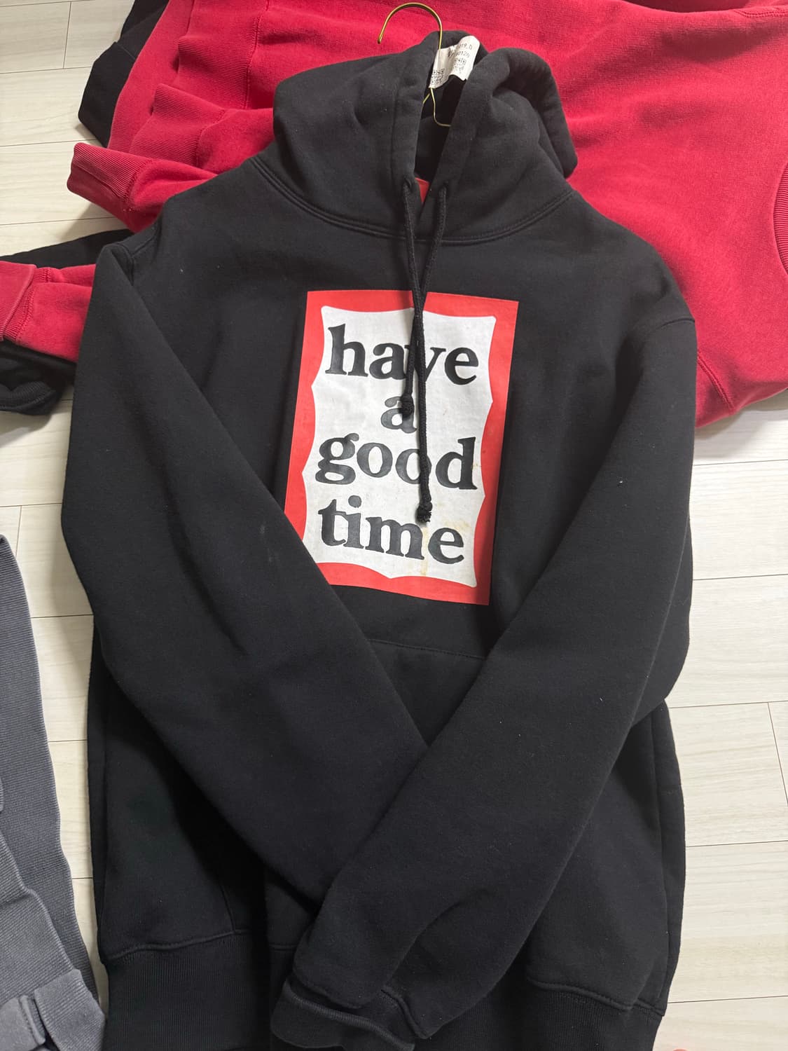 해브어굿타임 후드티s  상품이미지1