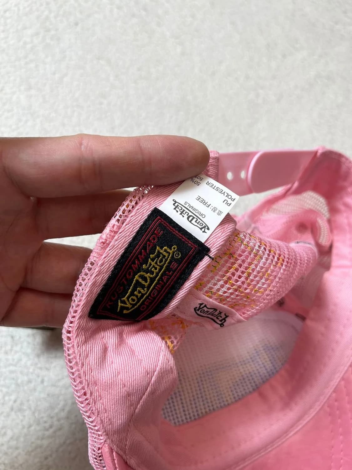 본더치 00's Y2K 메쉬 볼캡 Q1271 상품이미지7