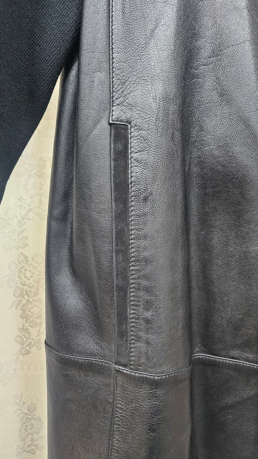블랙양가죽  하프자켓 상품이미지5