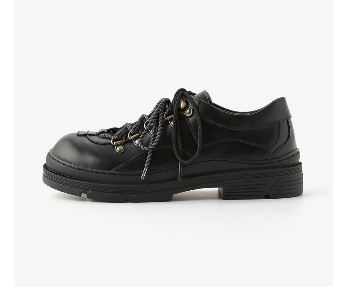 새상품(43)로맨틱무브 스모크 하이킹 슈즈 오일블랙 상품이미지6