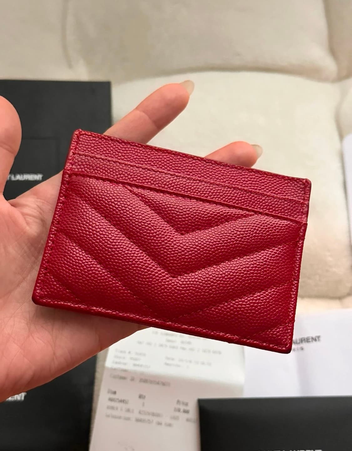 생로랑 카드지갑 상품이미지3
