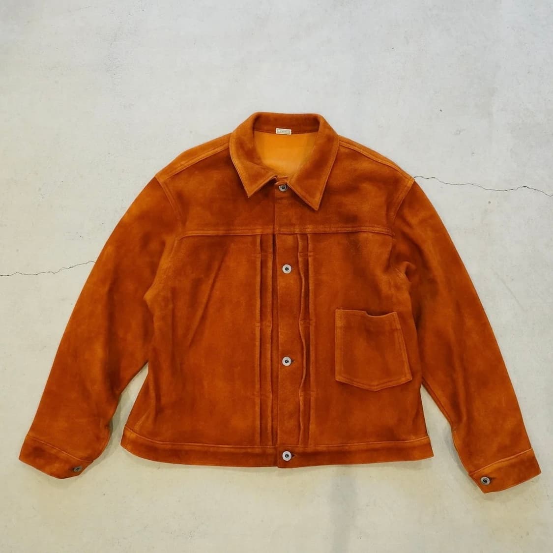 25aw Vintage Suede Leather No.213 jkt 상품이미지2