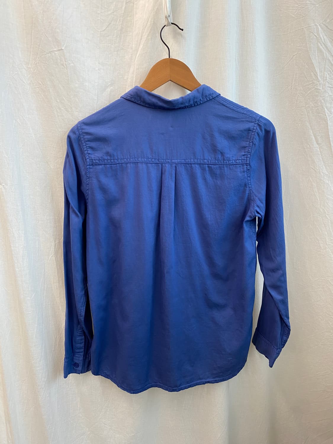 내추럴 블루 면셔츠(M) 상품이미지2