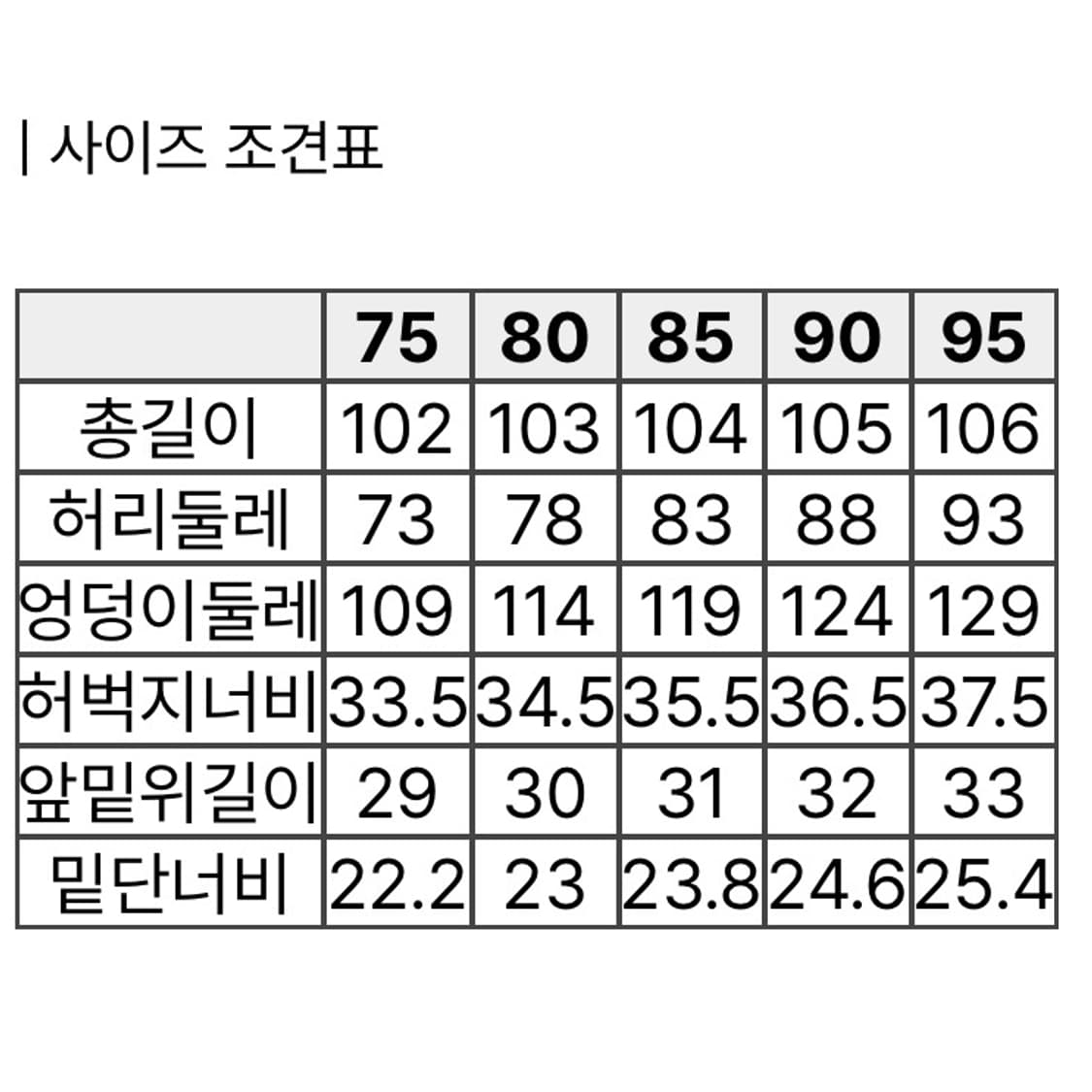 코오롱스포츠 투트랙 팬츠 다크그레이 등산바지 스포츠바지 90 상품이미지5