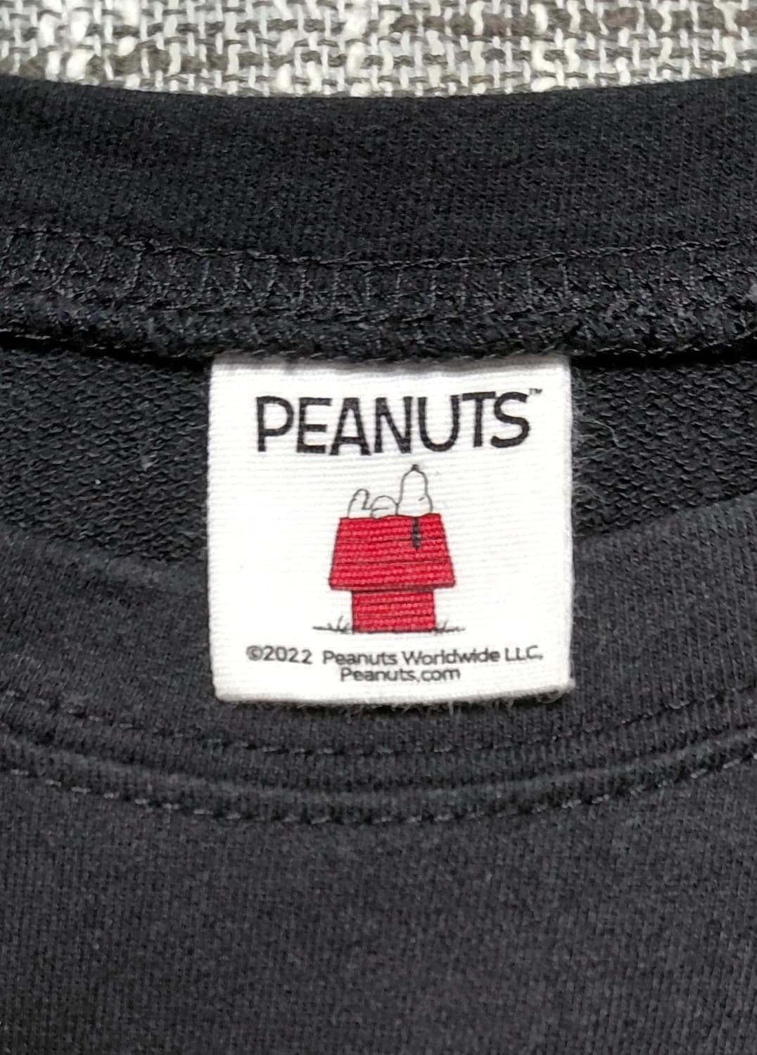 [FREE] PEANUTS 정품 찰리 브라운 자수/프린팅 반소매 원피스 상품이미지5