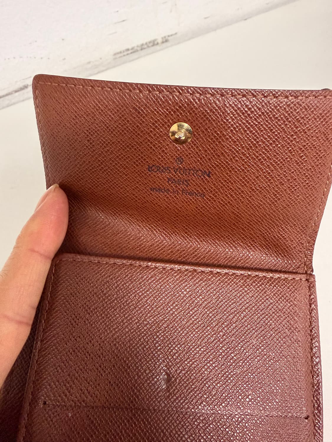 정품) 루이비통 모노그램 여성 반지갑  상품이미지6