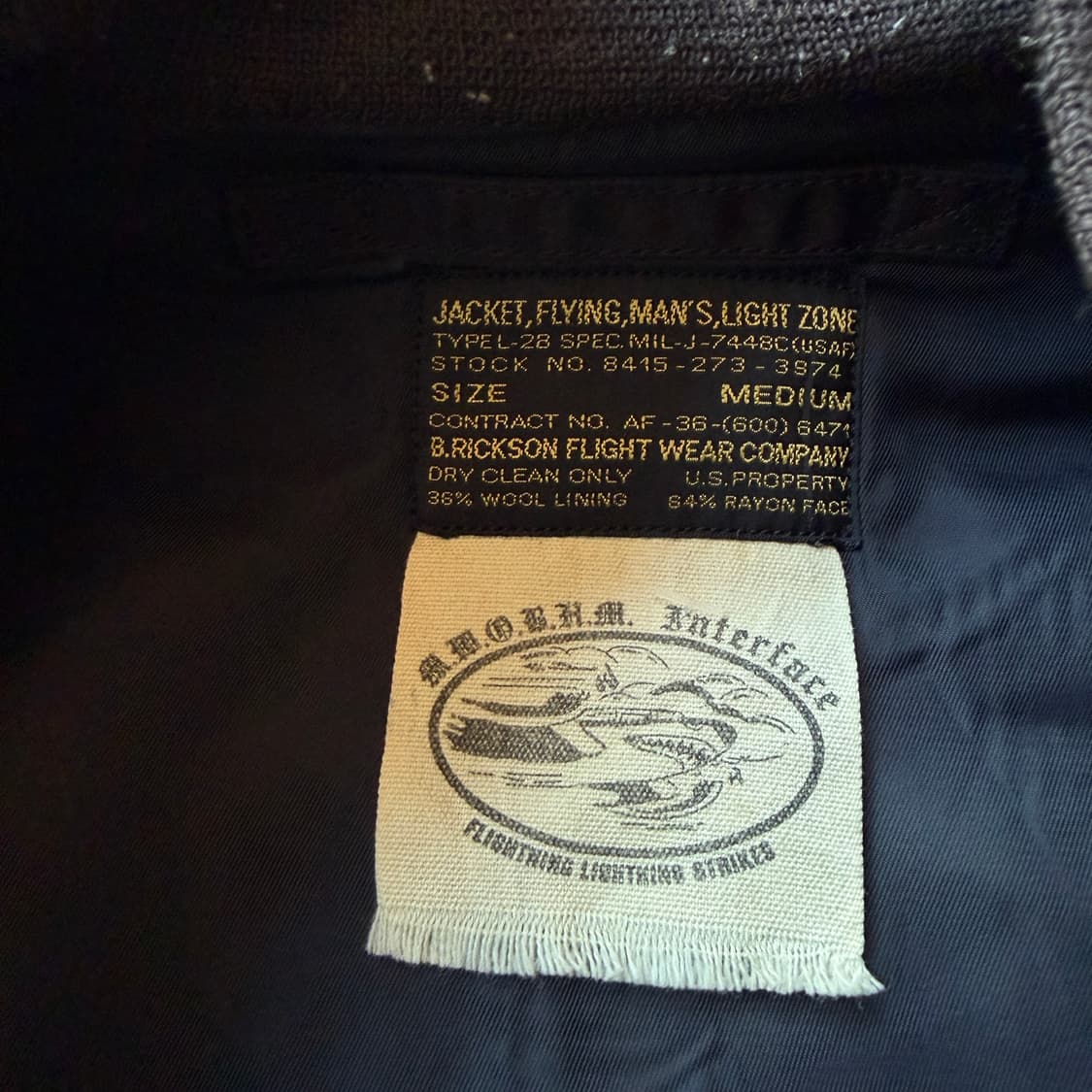 버즈릭슨 L-2B 플라이트 봄버 자켓 상품이미지8