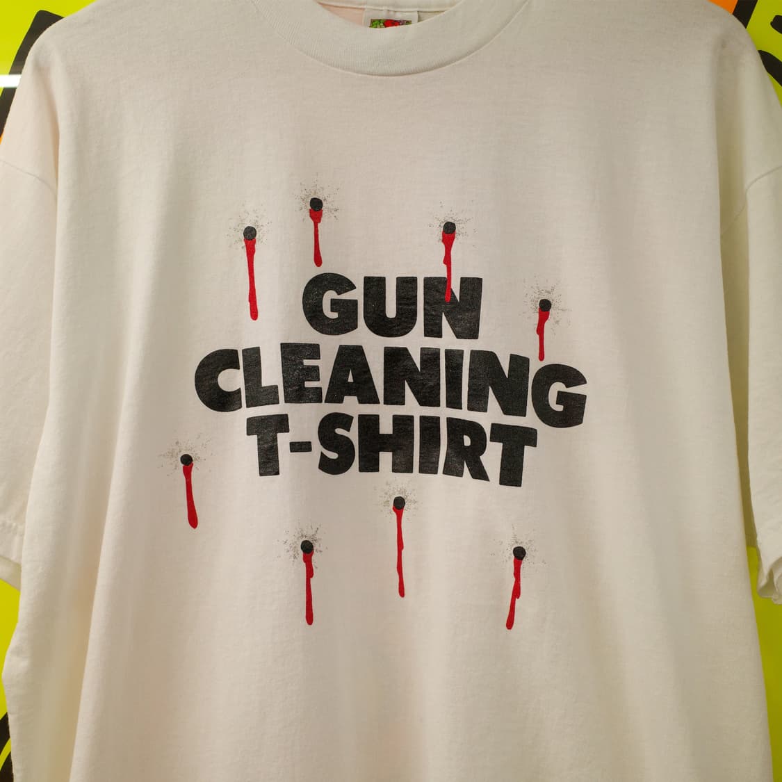 1990's Gun Cleaning T-shirt 상품이미지2