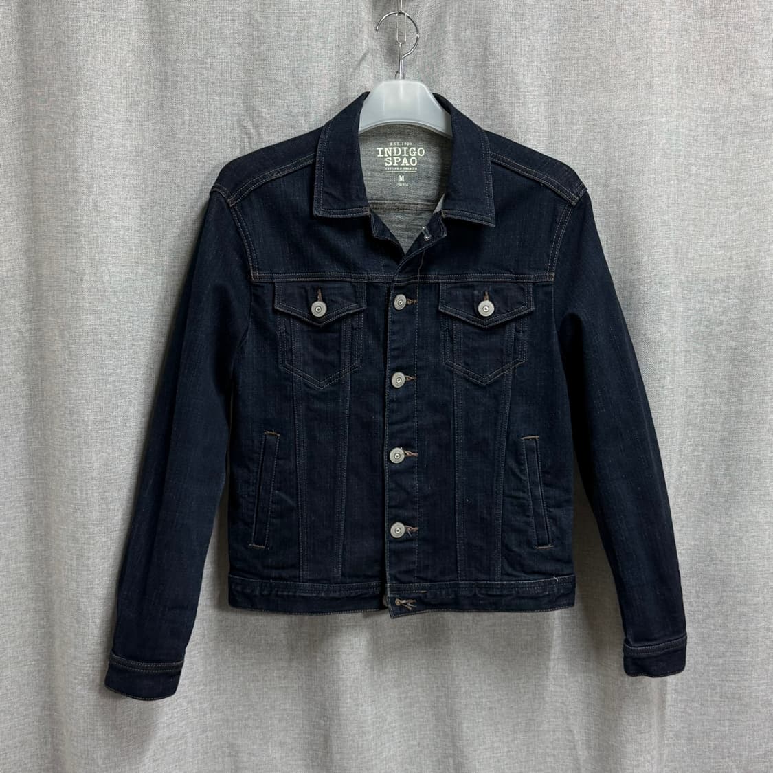 [M] 스파오 인디고 (INDIGO SPAO) 데님자켓 청자켓 상품이미지1