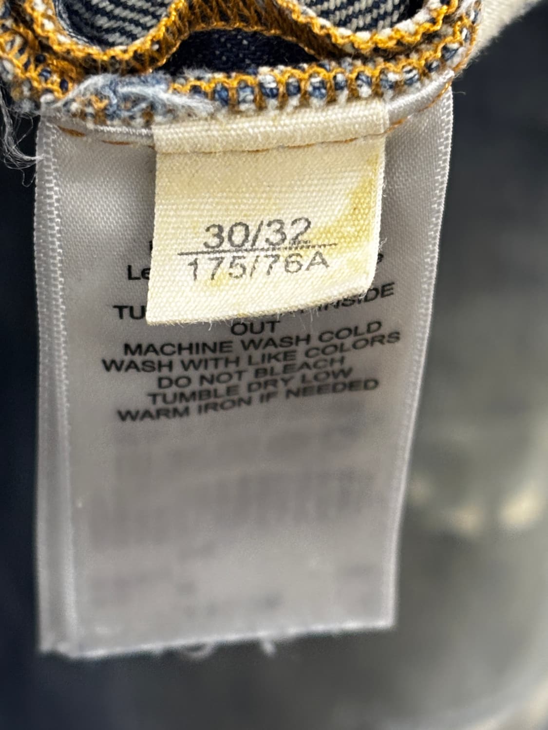 데님 앤 서플라이 랄프로렌 디스트레스트 워싱진 30 상품이미지5