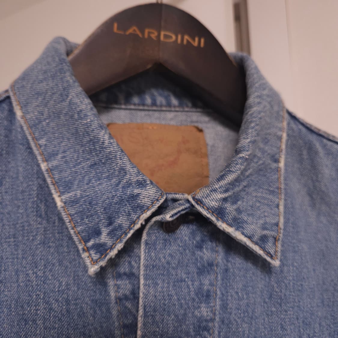 [4] orslow 오어슬로우 3세대 워싱 연청 트러커 지쟌 청자켓 상품이미지3