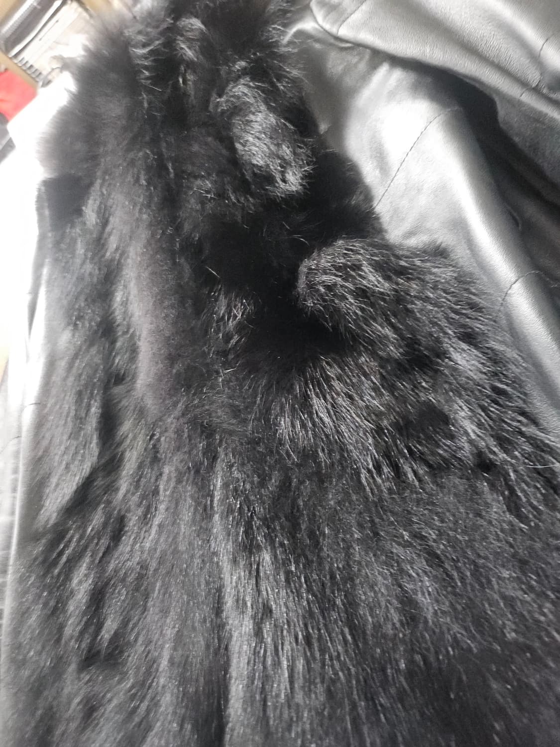 De by Dde MOO 양가죽 폭스퍼 자켓  66 상품이미지3