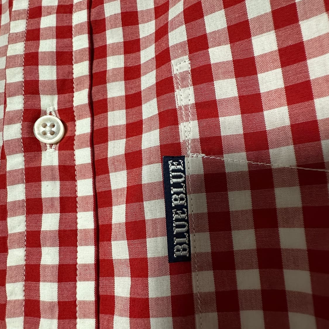 BLUE BLUE japan made check shirt red 상품이미지3