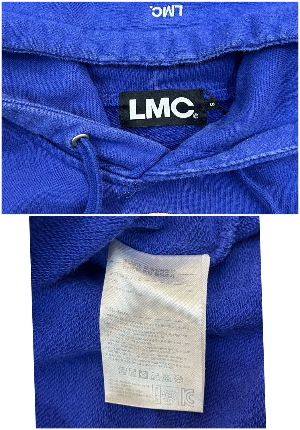 LMC 후드티 블루 S #csz3073 상품이미지4