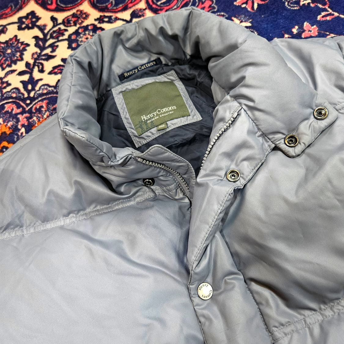 핸리코튼 덕다운 비즈니스 캐주얼 패딩 점퍼 100 size 상품이미지7