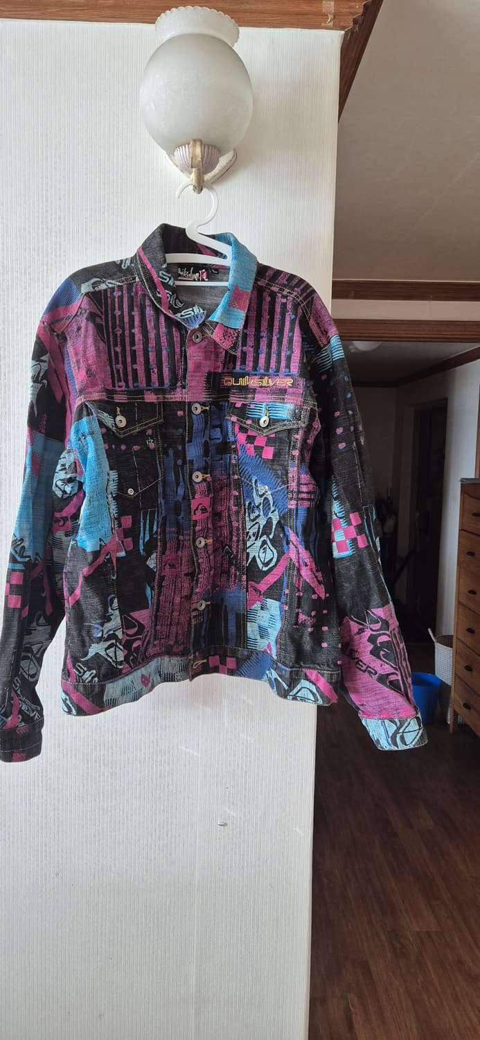 퀵실버 데님 자켓 상품이미지1