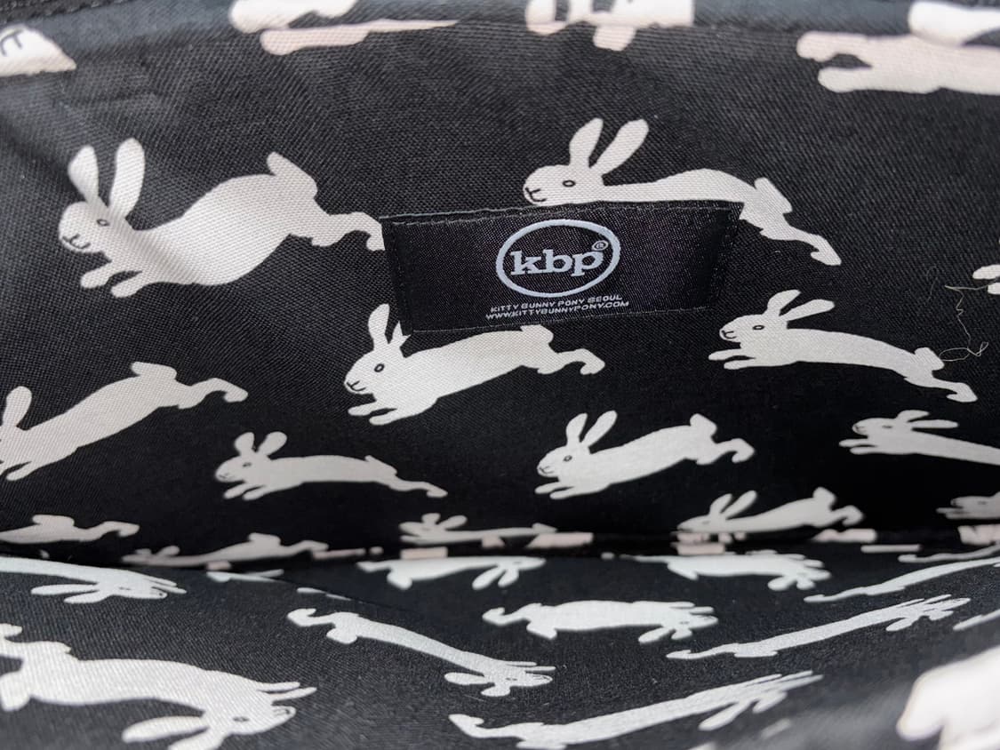 키티버니포니 퀼팅 아이패드/노트북 파우치 상품이미지2