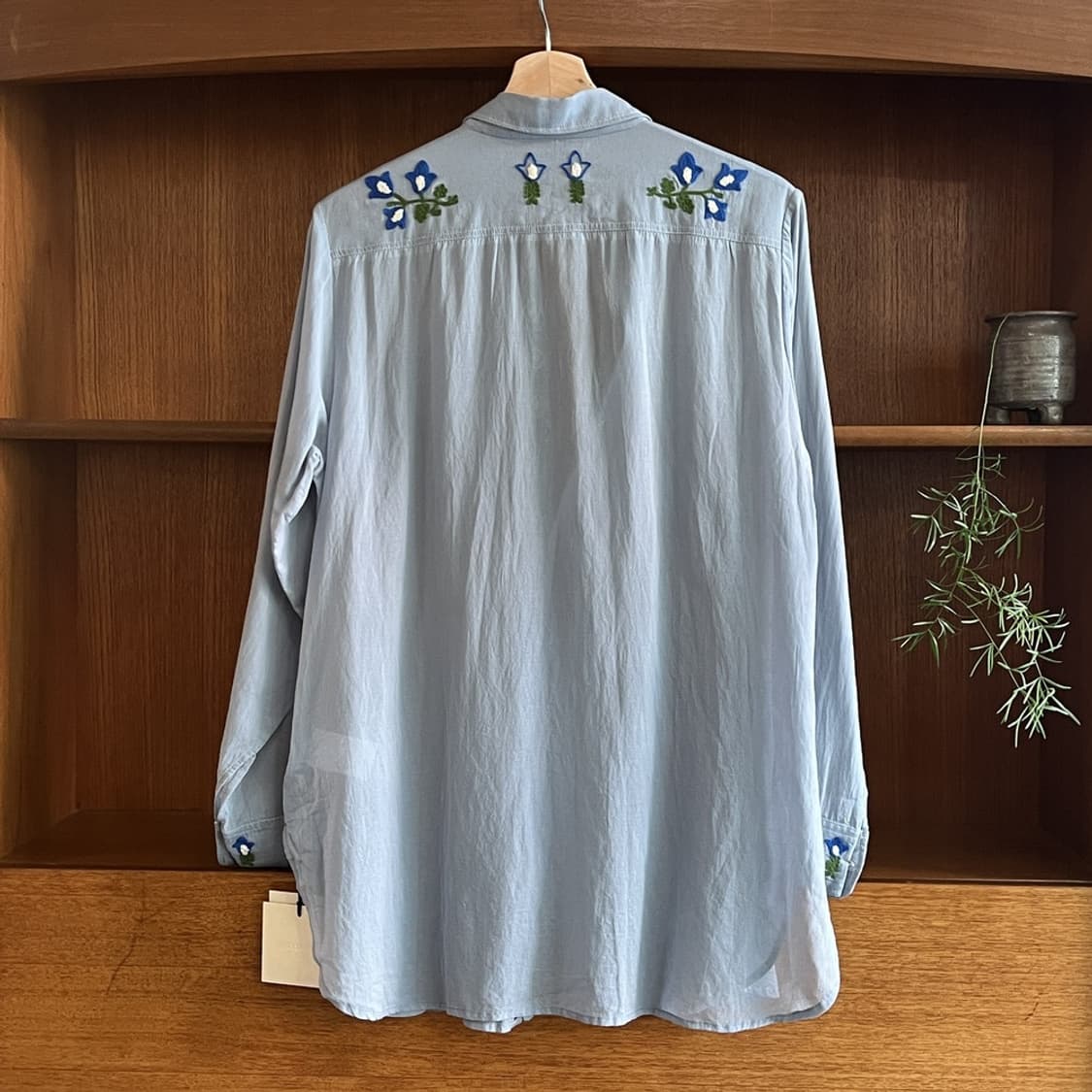 Maturely Flower Hand Stitch Shirt 상품이미지5