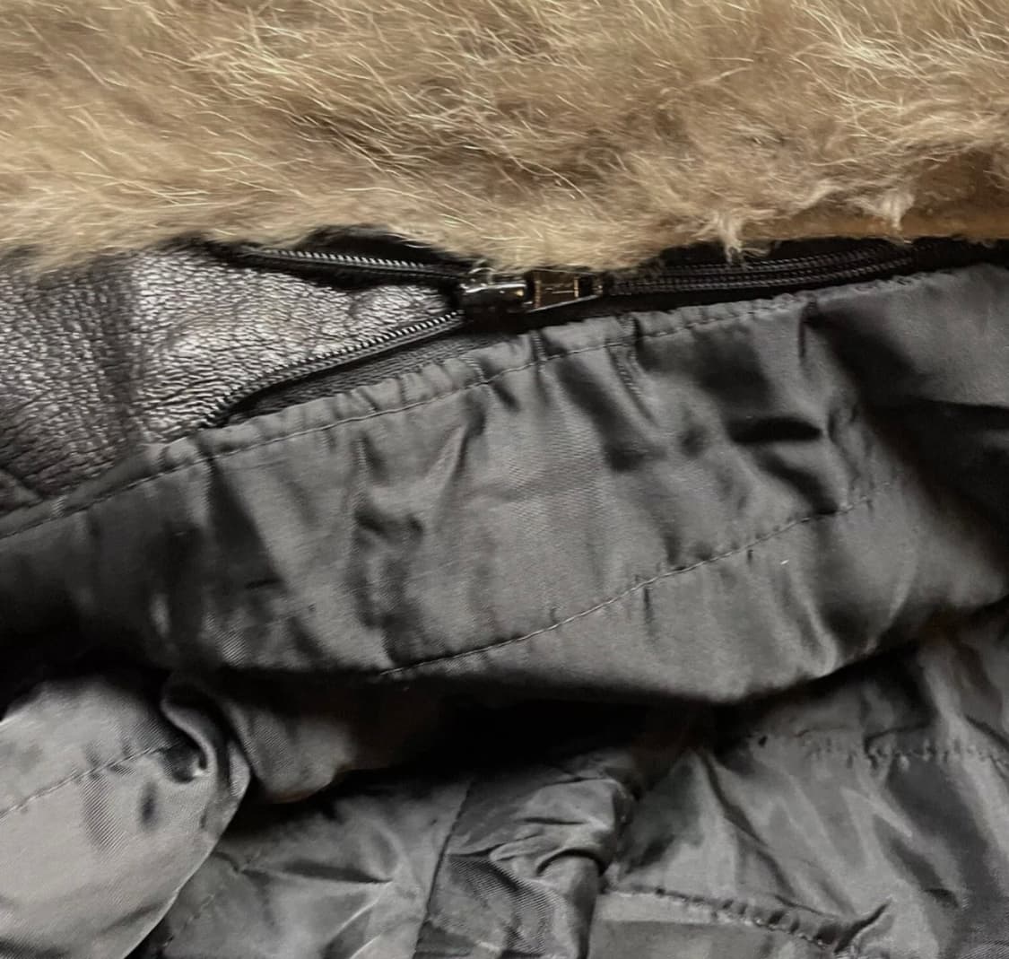 소가죽 무스탕 롱코트 / 2xl 3xl 110 115 상품이미지10