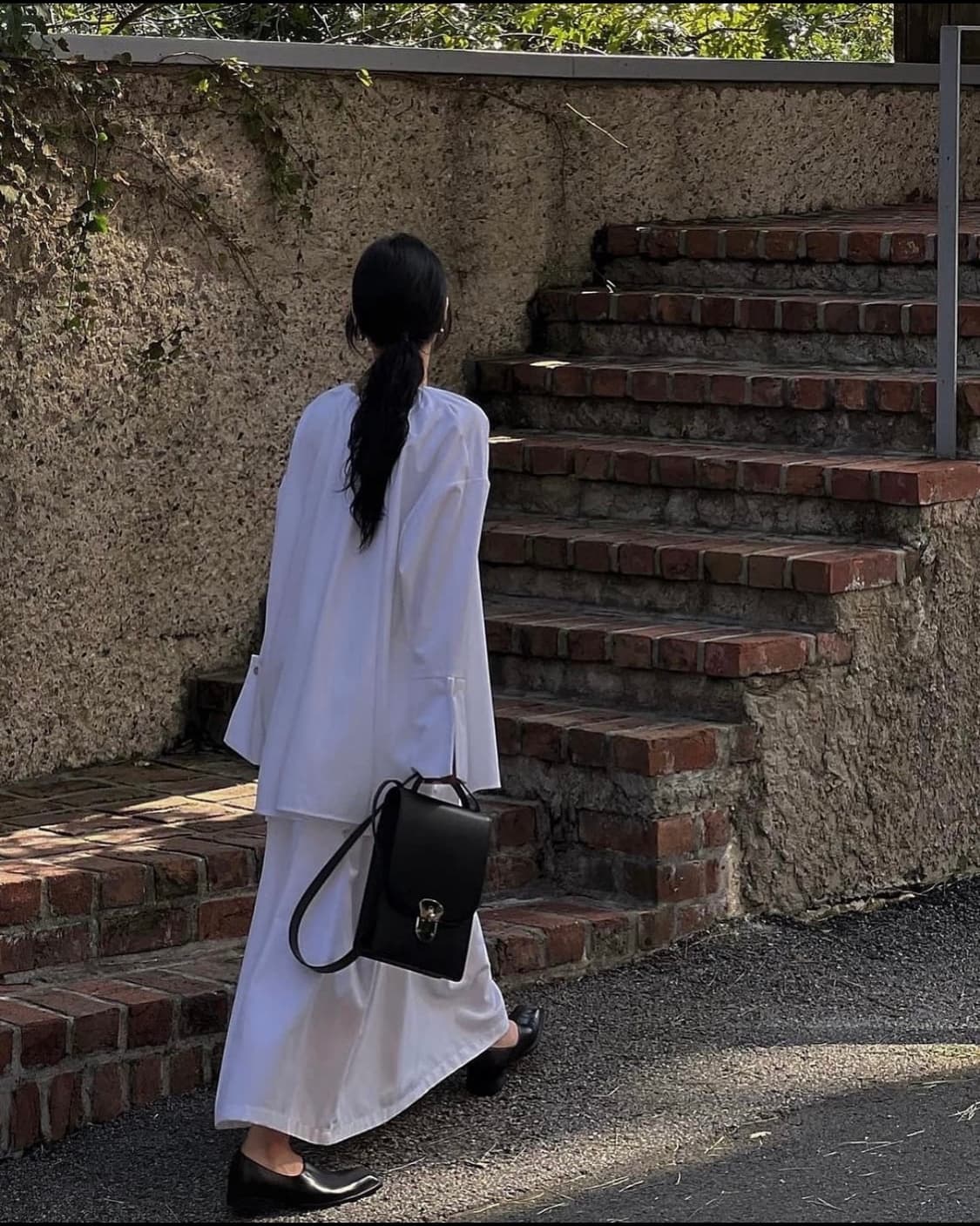 트리밍버드 플로우 셔링 스커트 상품이미지2