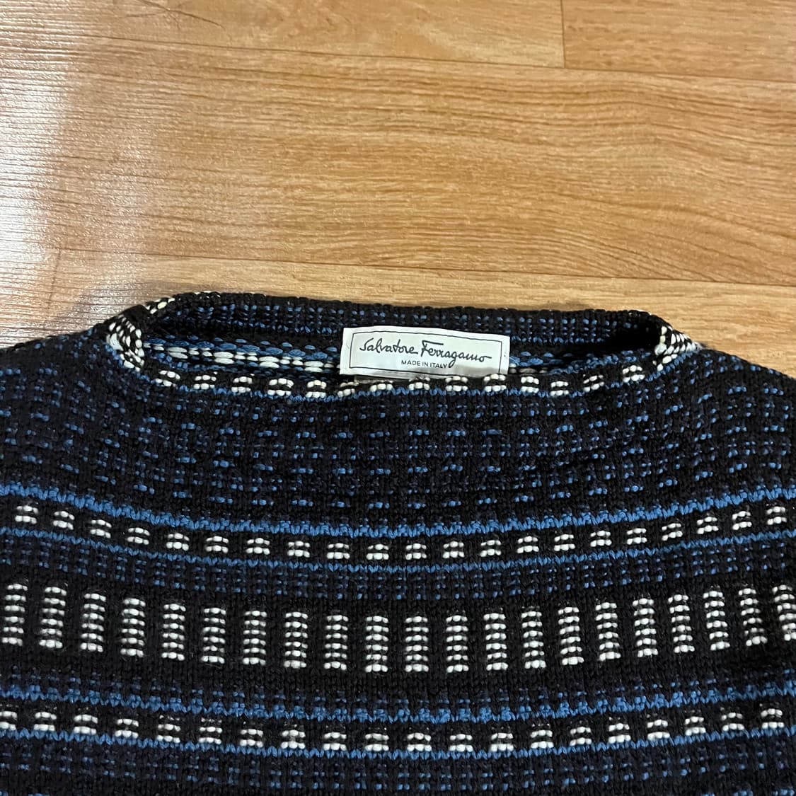[100] 페라가모 페어아일 니트 상품이미지4