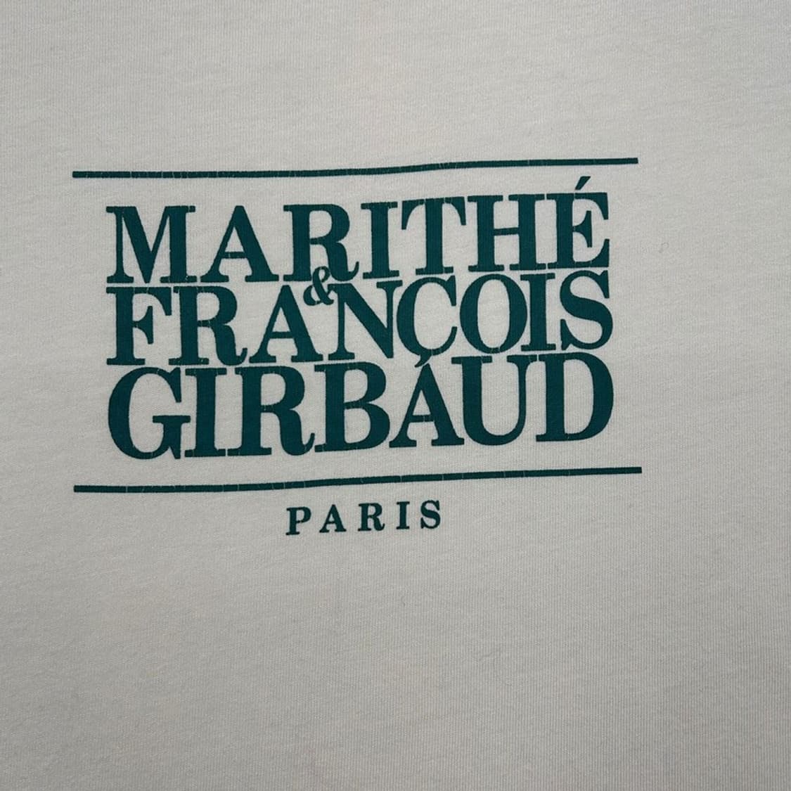 MARITHE FRANCOIS GIRBAUD 티셔츠 라이트베이지 S 상품이미지2